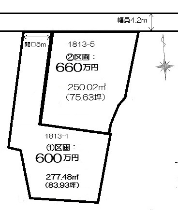 高崎市金古町売地