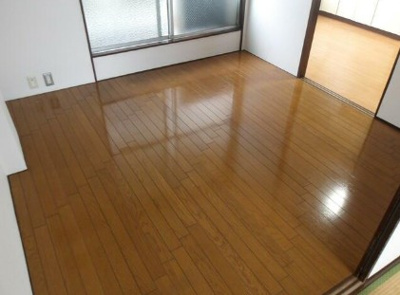 【居間・リビング】 | 阿佐谷コーポラス | 6.0帖のきれいなDK。