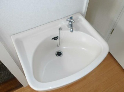 【独立洗面台】 | 阿佐谷コーポラス | 嬉しい独立洗面台付き。