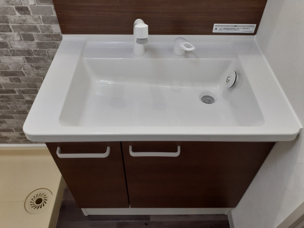 朝日プラザ岡山サウスフロントの洗面所