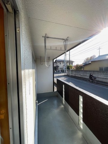 アメニティープラザ壱番館のバルコニー|落ち着いた時間を過ごせるバルコニーです