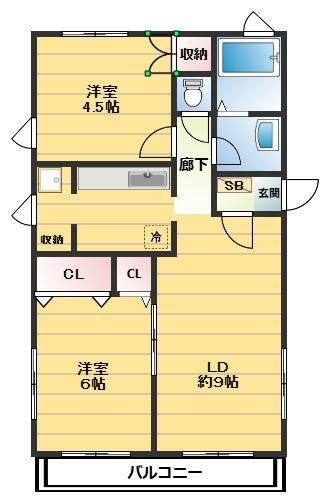アメニティープラザ壱番館の間取り