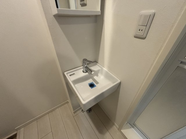 グラード大宮の洗面所|ゆったりとスペースのある洗面所