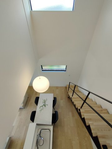 久留米市国分町　新築戸建の居間・リビング