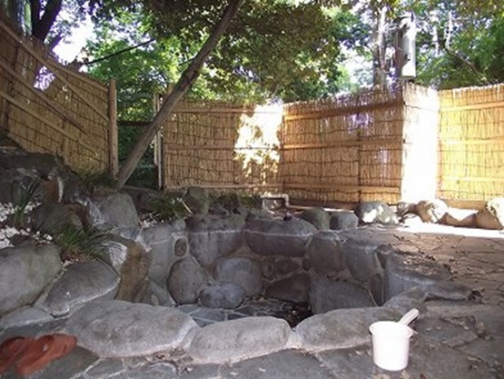 【浴室】 | 川奈風越郷別荘地　戸建 | 露天