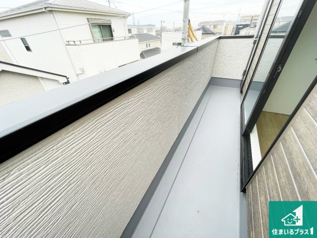 神戸市兵庫区吉田町　第1期　新築一戸建てのバルコニー|日当たりのよいバルコニー！お部屋が開放的に！