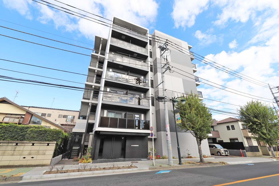 MAXIV川口青木の外観|外観は落ち着いています