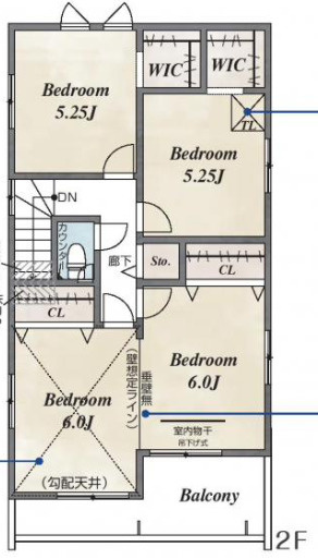 【仲介手数料無料】所沢市下安松全１１棟５号棟　所沢の新築住宅なら西武ハウジングの間取り