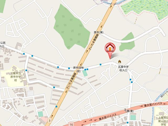 エメラルド紺屋ＡＢの地図