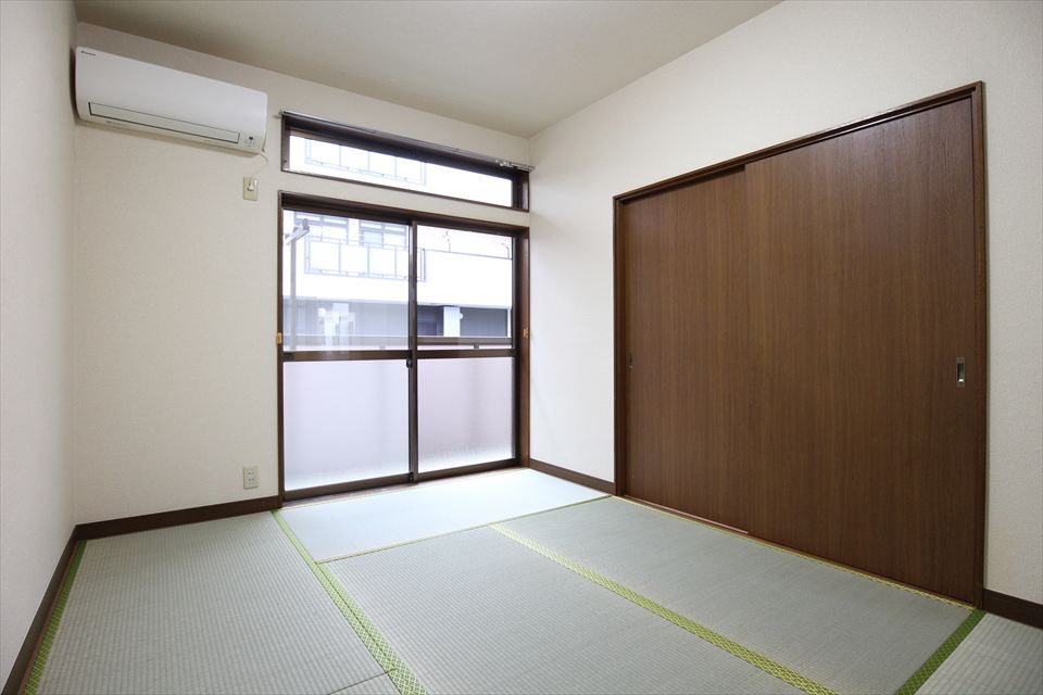 サンハイツ天野Ⅱの和室|ゆったりとくつろげる和室です