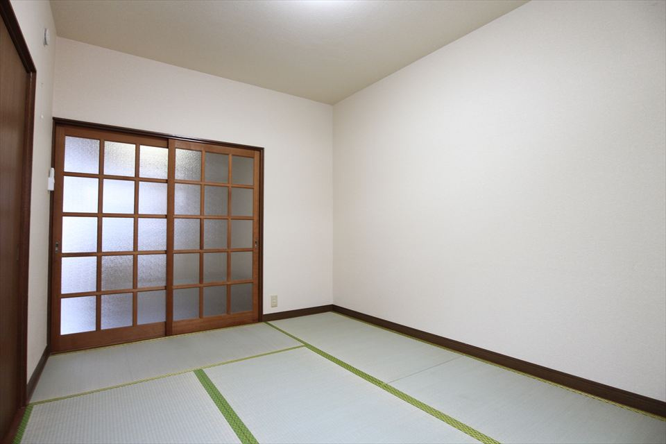 サンハイツ天野Ⅱの寝室|ゆとりの広さです