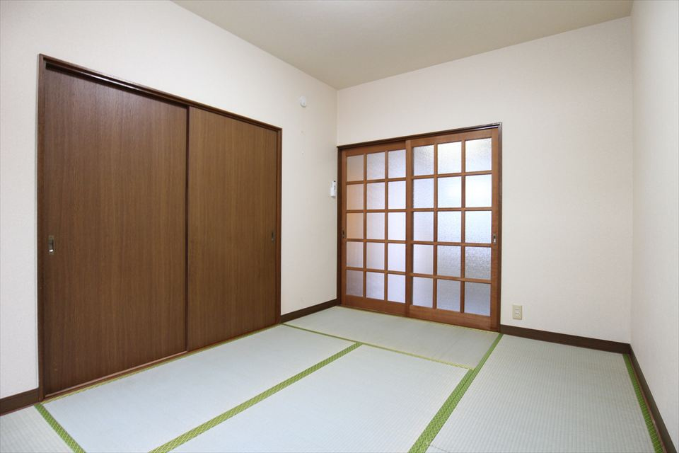 サンハイツ天野Ⅱの和室|ゆったりとくつろげる和室です