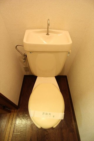 サンハイツ天野Ⅱのトイレ|シンプルで使いやすいトイレです