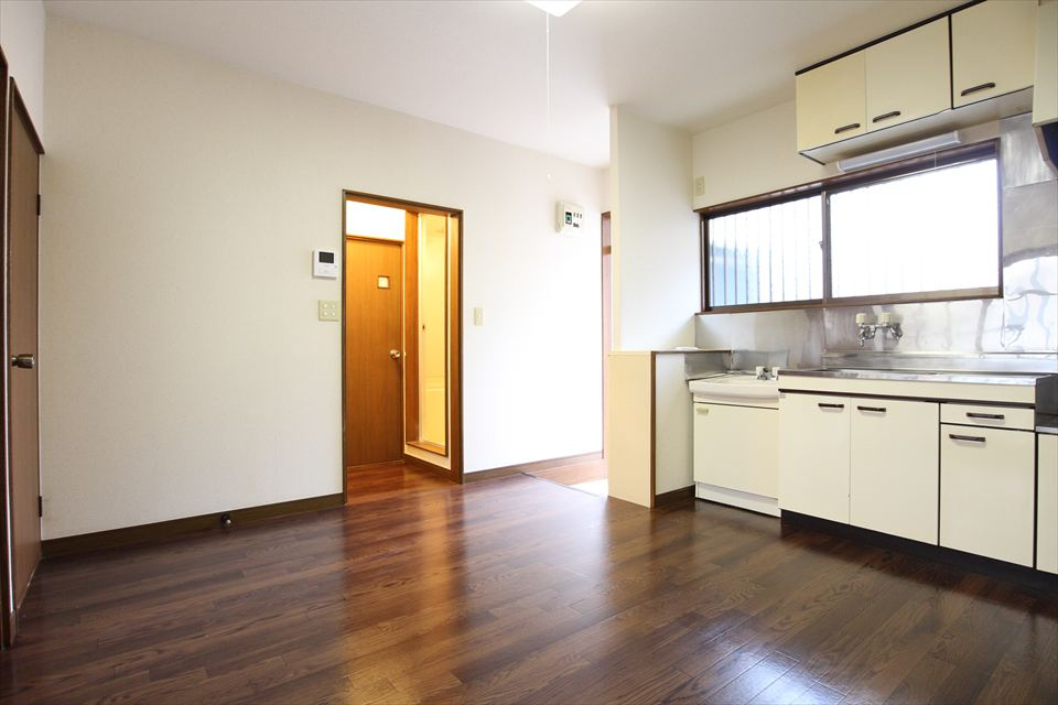 サンハイツ天野Ⅱの居間・リビング|ゆったり過ごせる居間です