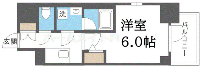 【間取り】 | リヴェント難波ウエスト