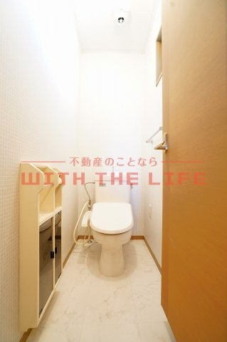 ベルナール津福【キャッシュバック対象物件】のトイレ|清潔感のあるトイレです
現状優先