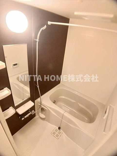 エリシオン　レジデンスⅡの浴室|追炊き＆浴室乾燥が付いています！