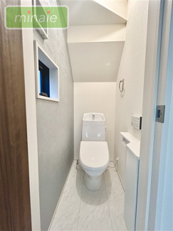 【トイレ】 | 並列2台駐車　宅配ボックス付き　鷺沼台3　1号棟 | 販売現地