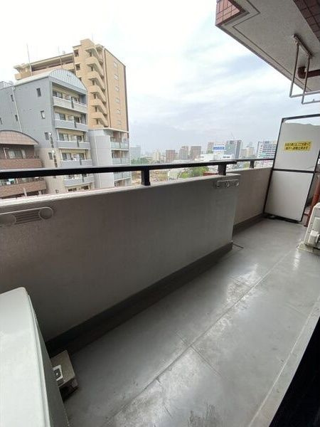 フジマンションのバルコニー