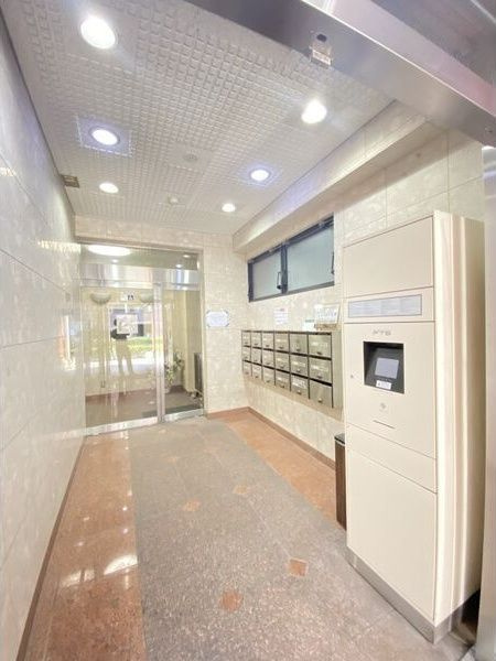 フジマンションのエントランス