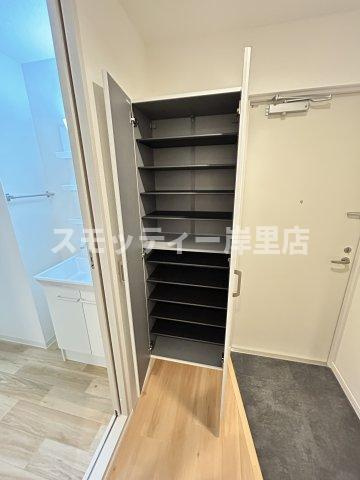 GARDENIA天王寺南の玄関