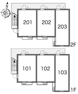 【区画図】 | レオパレスコーラル子安