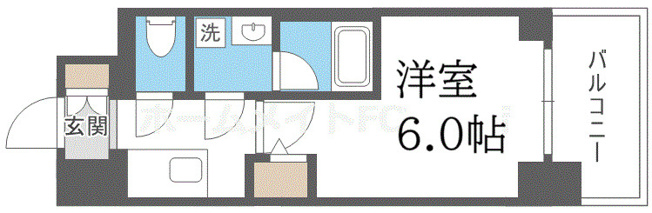 【間取り】 | リヴェント難波ウエスト