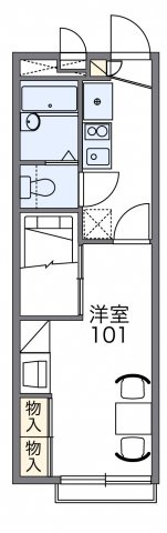 【間取り】 | レオパレス壱番橋 | 画像2