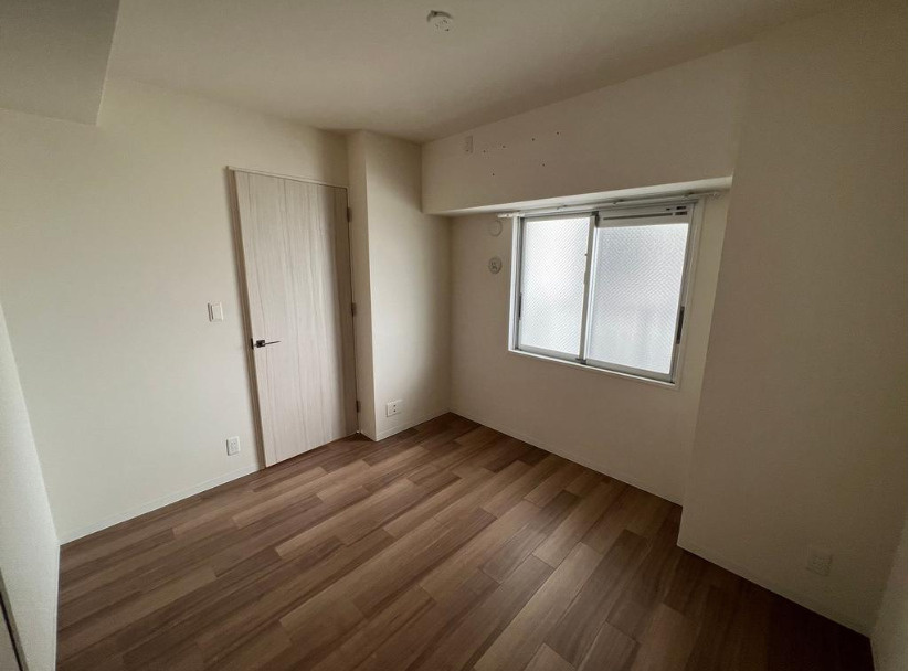 グランカリテ日本橋の寝室|開放的な寝室です