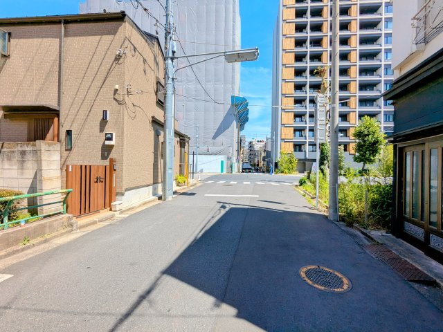 墨田区東向島１丁目の売地の前面道路含む現地写真|～前面道路含む現地写真～