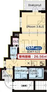 Ｆ　Ｎｏｒｍａｌｉｓ　ＳＥＡＭの間取り