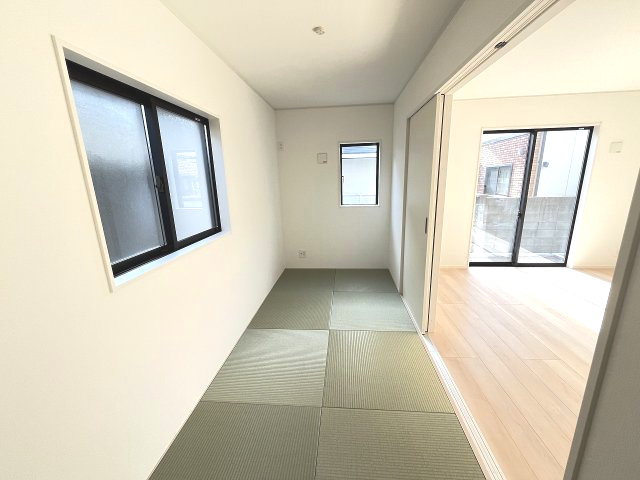 【和室】 | 福岡市南区西長住1丁目第4　2号棟（全2棟）【仲介手数料無料・0円】 | 現地写真。1階和室です。