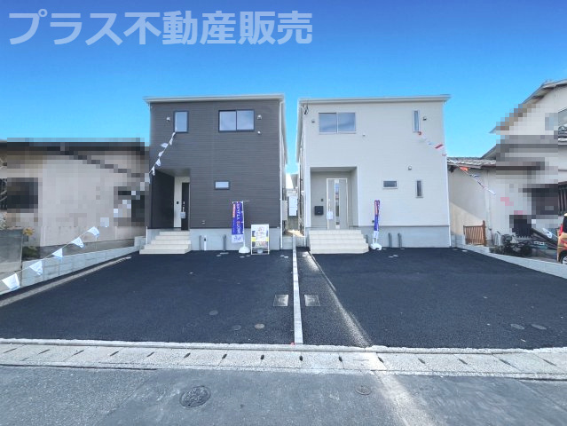 【外観】 | 福岡市南区西長住1丁目第4　2号棟（全2棟）【仲介手数料無料・0円】 | 現地写真。プラス不動産販売なら、現場の全ての棟をまとめてご見学頂けます。