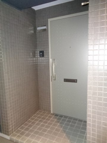 大阪市東住吉区今川４丁目の賃貸マンションの玄関