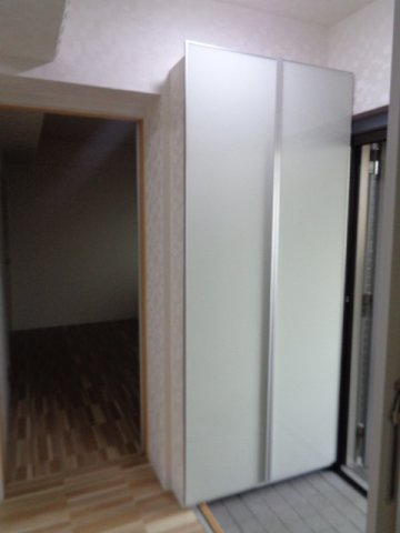 大阪市東住吉区今川４丁目の賃貸マンションの収納|シューズBOX