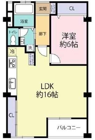 【間取り】 | 甲子園第6コーポラス