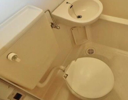 町田市鶴川３丁目のアパートのトイレ