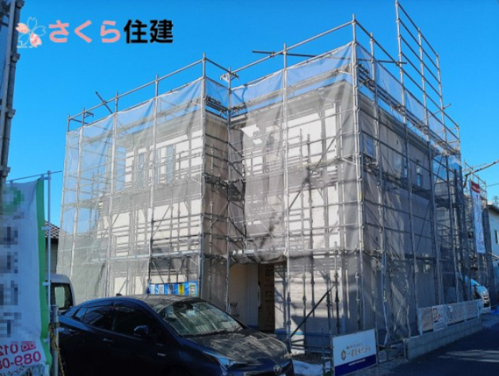 リーブルガーデン宇都宮細谷第7　2号棟の外観|細谷小学校まで徒歩13分◎パントリー等、充実の収納設備が揃った3ＬＤＫ