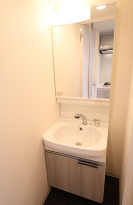 【独立洗面台】 | プレサンス四天王寺前夕陽ヶ丘アクティ