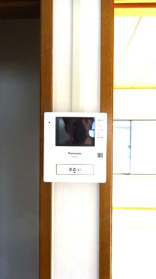 【セキュリティ】 | ネオウェーブ山手 | ＴＶ付きインターホン　※左右反転・イメージ