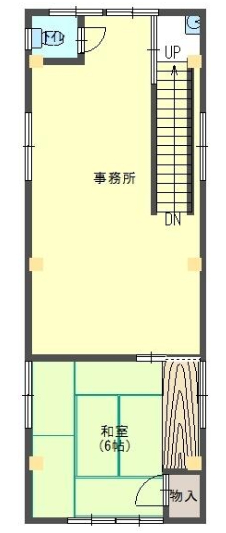大阪市西淀川区福町３丁目 工場の間取り
