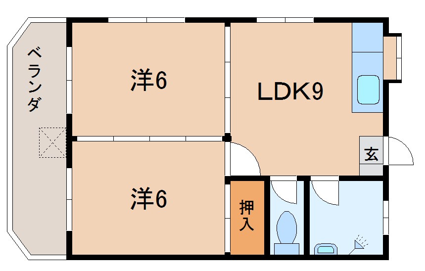 東宝ビル21の間取り