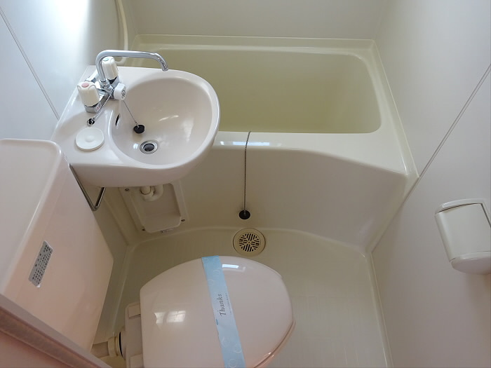 ベルシャンブルの浴室