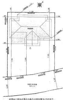 【外観】 | 狭山市下奥富　建築条件なし売地　「新狭山駅」徒歩12分　敷地50坪