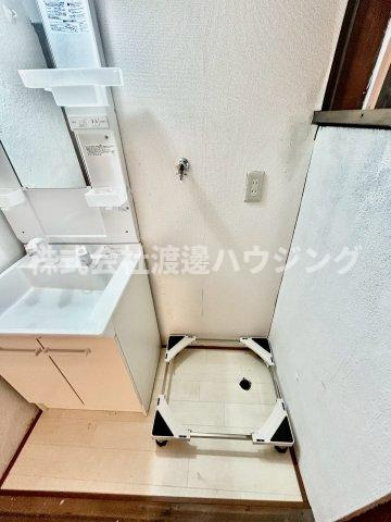 苅田9丁目テラスハウスの設備|室内洗濯機置場