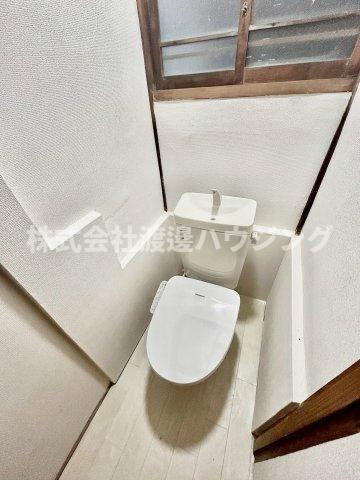 苅田9丁目テラスハウスのトイレ
