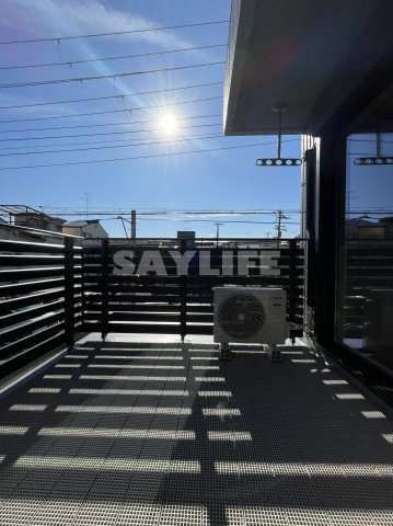 （仮称）東大阪市足代1丁目3のバルコニー