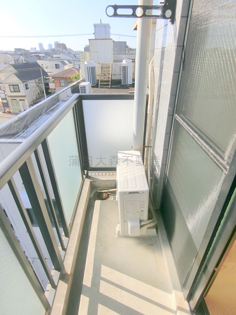 ステージ新蒲田のバルコニー|バルコニー　日当たり良好