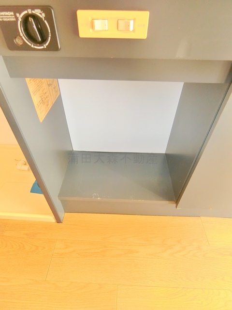 ステージ新蒲田のキッチン|冷蔵庫置き場