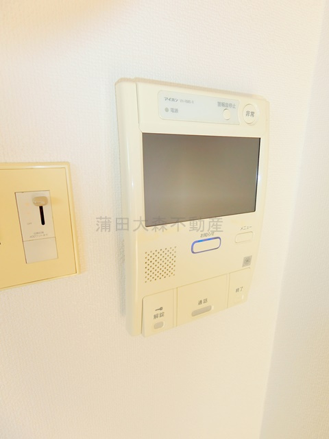 ステージ新蒲田の設備|モニター付きインターホン